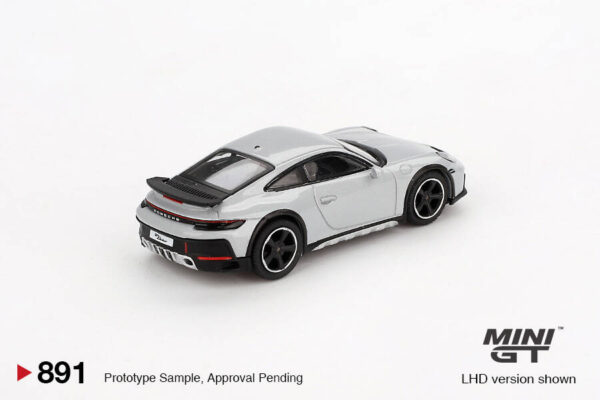 Mini GT 1/64 Porsche 911 Dakar Ice Gray Metallic MGT00891