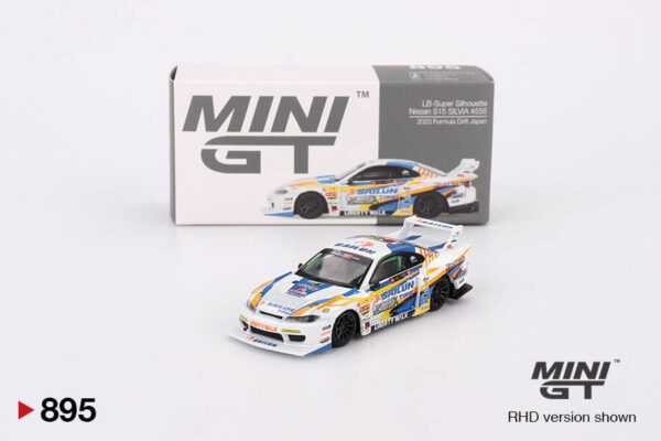 Mini GT 1/64 Nissan LB-Super Silhouette S15 SILVIA 2023 Formula Drift Japan MGT00895