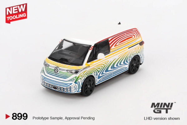 899 Mini GT 1/64 Volkswagen ID. Buzz Prototype "Rainbow" MGT00899