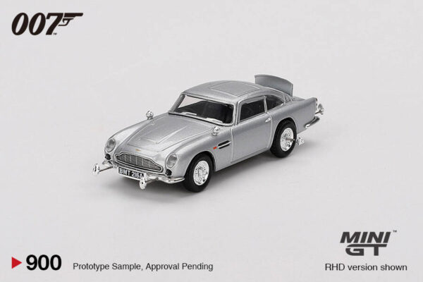 Mini GT 1/64 Aston Martin DB5 James Bond “Goldfinger” / English Blister Paket MGT00900-007E