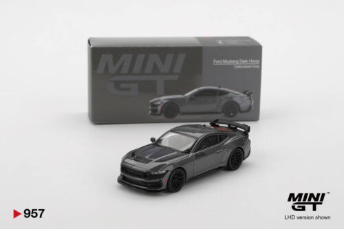 Mini GT 1/64 Ford Mustang Dark Horse 2024 Carbonized Gray MGT00957