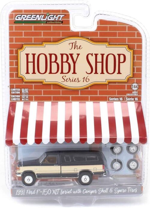 97160-e Greenlight 1/64 The Hobby Shop Series 16- 1991 Ford F-150 XLT Lariat 97160-E