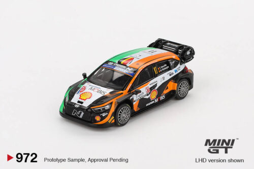 Mini GT 1/64 Hyundai i20 N Rally1 #11 2023 Rally Croatia Power Stage Winner MGT00972