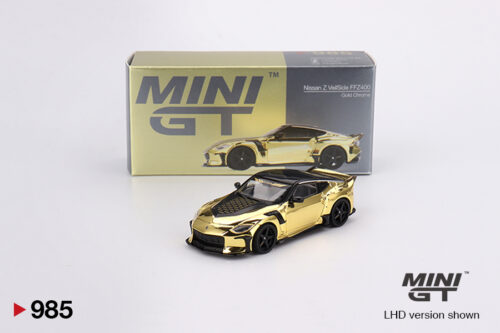 985 Mini Gt Nissan Z VeilSide FFZ400 Gold Chrome MGT00985