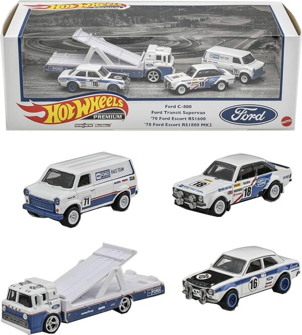 Hot Wheels Premium Collector Set Assortment - Ford Race Team  986G-GMH39