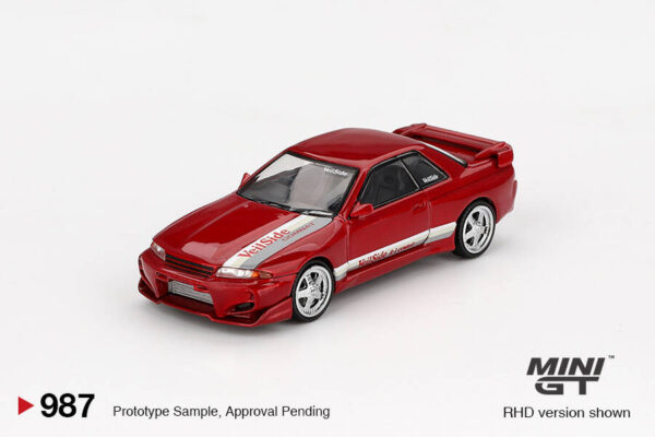 987.1 Mini GT 1/64 Nissan Skyline GT-R (R32) VeilSide Combat C-I Gem Red MGT00987