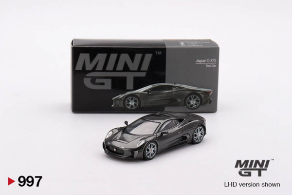 997 Mini GT 1/64 Jaguar C-X75 Test Car MGT00997
