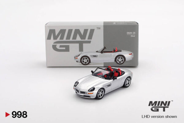 998 Mini GT 1/64 BMW Z8 Silver MGT00998