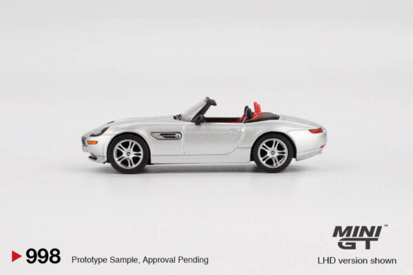 998.2 Mini GT 1/64 BMW Z8 Silver MGT00998