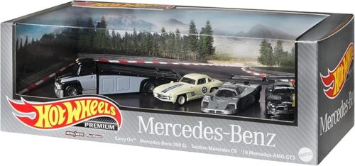 Hot Wheels Premium Collector Set Assortment Mercedes-Benz 986H-GMH39 Gray GMH39-986H