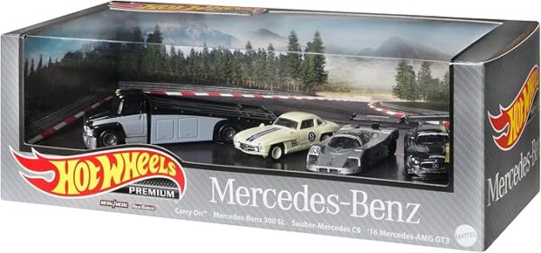 Hot Wheels Premium Collector Set Assortment Mercedes-Benz 986H-GMH39 Gray GMH39-986H