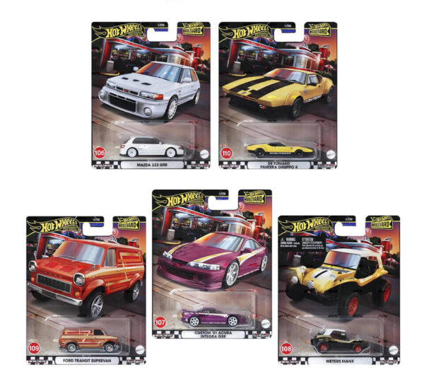 Hot Wheels Boulevard 2024  Mix 4 Y Case GJT68-979Y SET