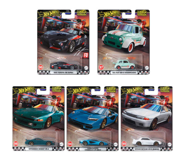 Hot Wheels Boulevard 2024 Mix2 GJT68-979V SET