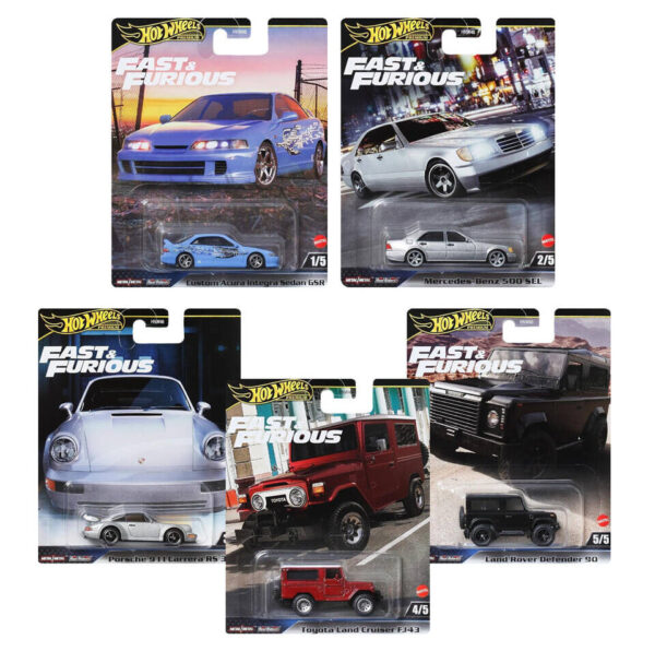 Hot Wheels Premium Fast & Furious Case G HNW46-956G
