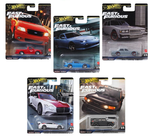 Hot Wheels Premium Fast & Furious HNW46-979H