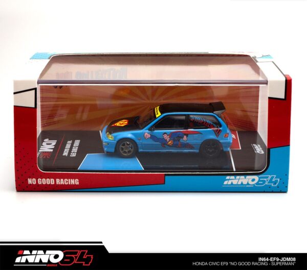 INNO64 Honda Civic EF9 "No Good Racing - Superman"