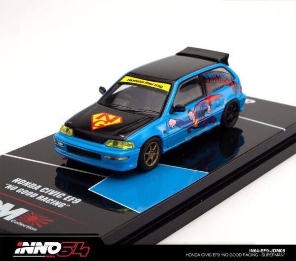 INNO64 Honda Civic EF9 "No Good Racing - Superman"
