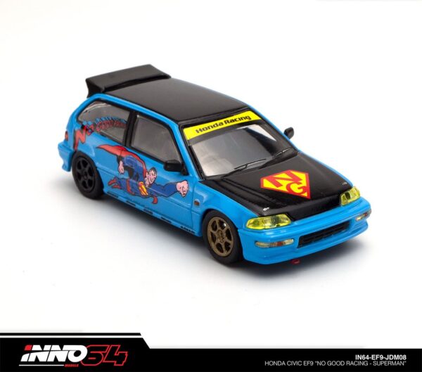 INNO64 Honda Civic EF9 "No Good Racing - Superman"