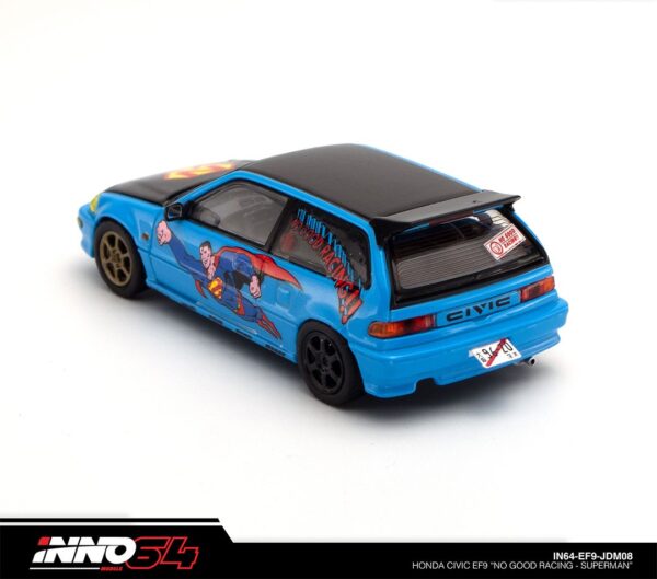 INNO64 Honda Civic EF9 "No Good Racing - Superman"