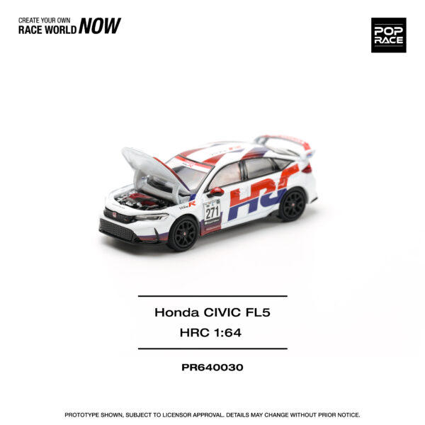 PR640030 1 Pop Race 1/64 Honda Civic FL5 HRC PR640030