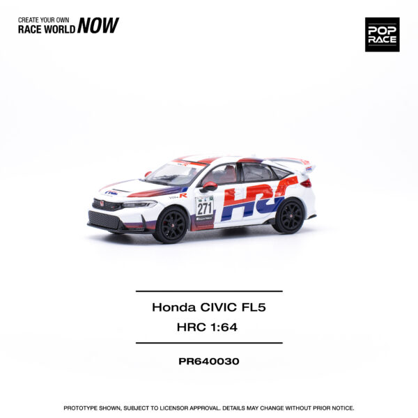 PR640030 7 Pop Race 1/64 Honda Civic FL5 HRC PR640030