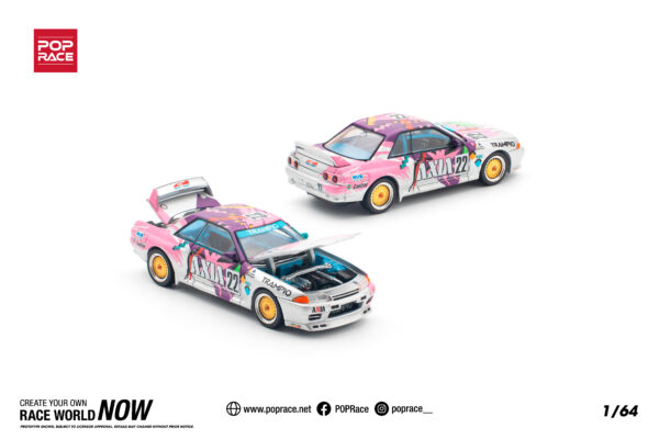 PR640103 1 Pop Race 1/64 Nissan Skyline Gt-R R32 #22 Group A PR640103
