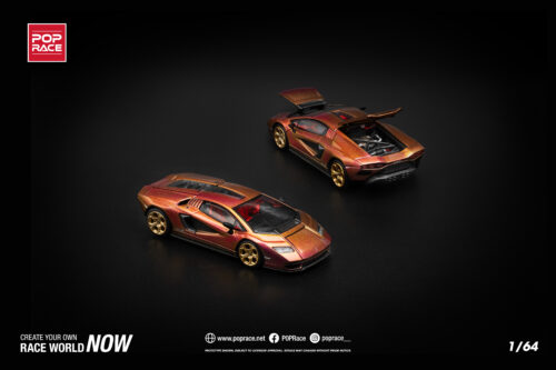 Pop Race 1/64  Lamborghini LPI800-4 Blu Hal   PR640175