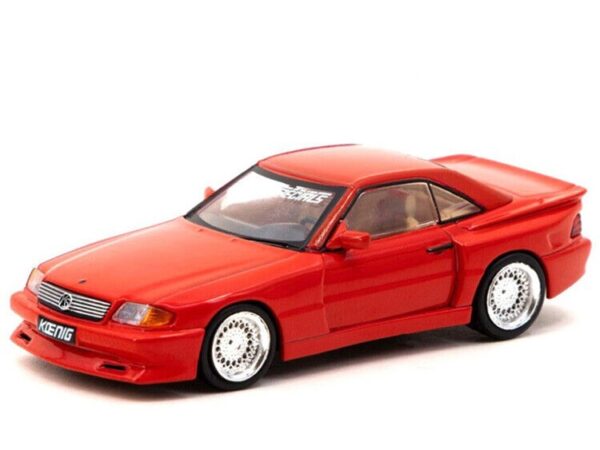 Tarmac Works T64G-045-RE Global 64 Mercedes Benz SL 500 Koenig Specials 1:64 Red