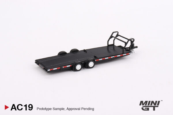 Mini Gt Car Hauler Trailer Black MGTAC19