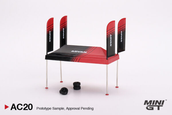 Mini GT 1/64 Paddock Service Tent Set - ADVAN