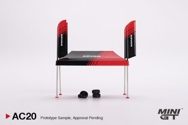 Mini GT 1/64 Paddock Service Tent Set - ADVAN