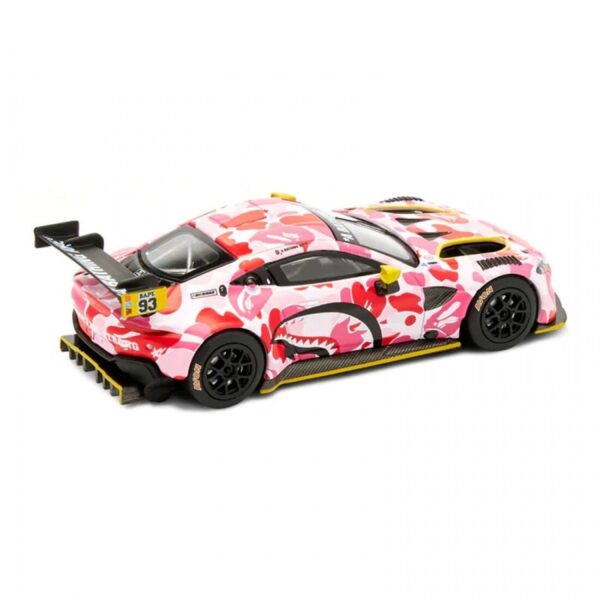 Pop Race 1/64 Aston Martin Bape x Aston Martin Gt3 Pink PR64-AMBA-21PK