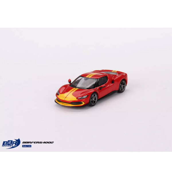 1/64 Ferrari 296 GTB Assetto Fiorano Rosso Corsa BBRFER64002