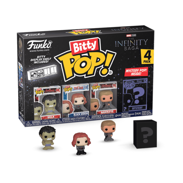 Bitty Pop! Marvel the Infinity Saga 4-Pack Series 2