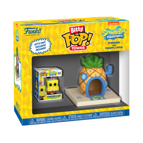 bitty83638 Bitty Pop! Towns SpongeBob and Pineapple House
