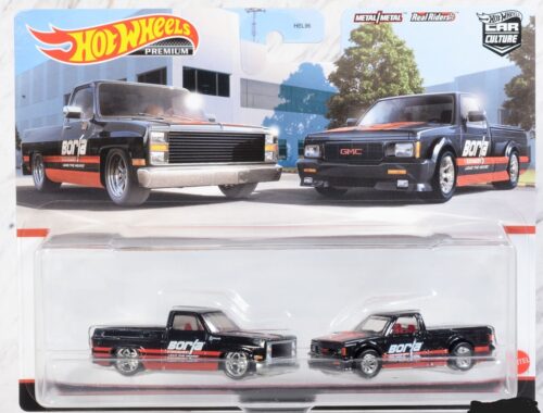 Hot Wheels Premium 2 packs General Motors Pickup chevy and gmc