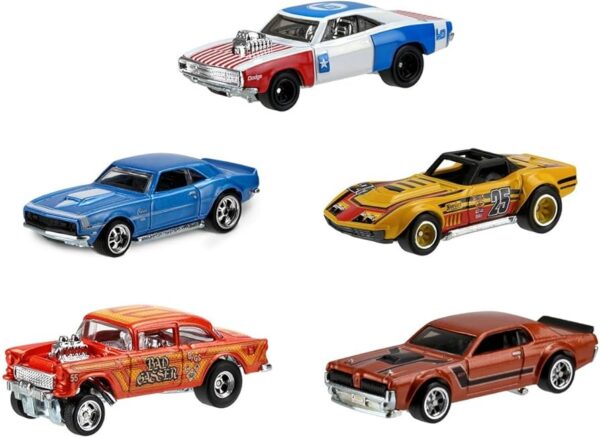 2017 Hot Wheels Premium HW REDLINERS Car Culture FULL SET OF 5 Complete Real Riders