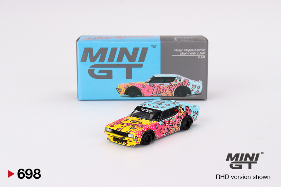 Mini GT Nissan Skyline Kenmeri Liberty Walk LBWK KUMA – Zakzuk Toys