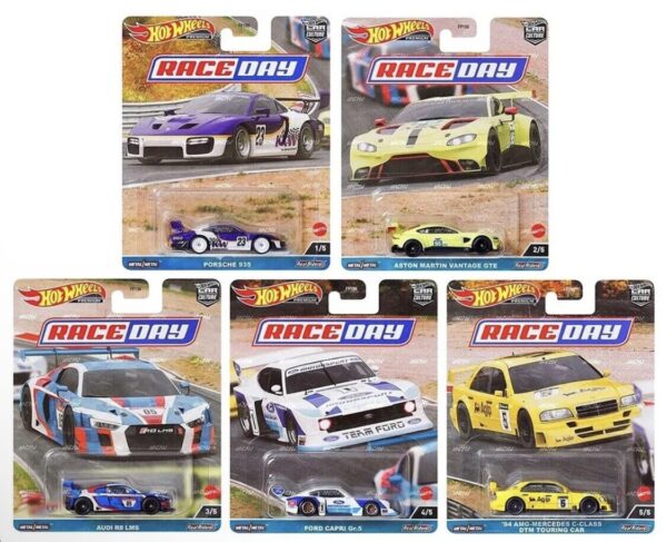 Hot Wheels Car Culture 2023 Race Day  5'li SET  FPY86-959D