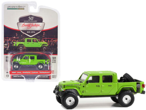 Greenlight 1/64 2021 Jeep Gladiator Hellephant Barrett-Jackson 37290-F