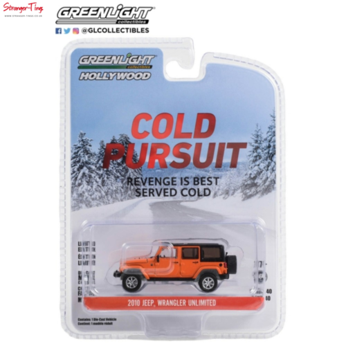GREENLIGHT 62010-E 1/64 HOLLYWOOD SERIES 40 COLD PURSUIT 2010 JEEP