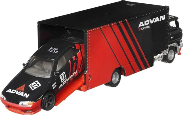 Hot Wheels Premium 2021 Team Transport #27 Nissan Skyline GT-R (BNR32) / Sakura Sprinter