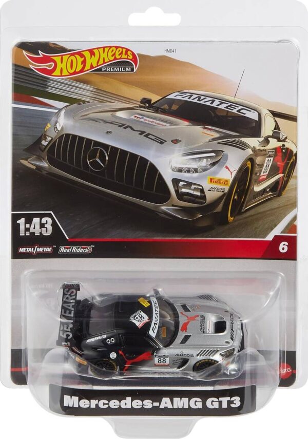 1/43 Hot Wheels Premium  Mercedes AMG GT3