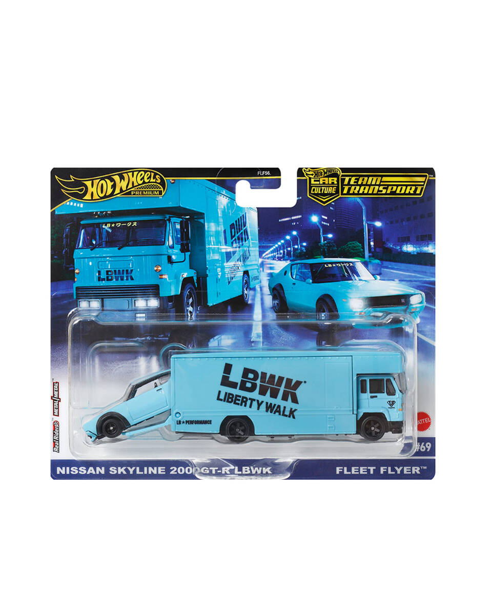 Hot Wheels Nissan Skyline チームトランスポート Hot Wheels Premium Car Culture Team Transport Nissan Skyline
