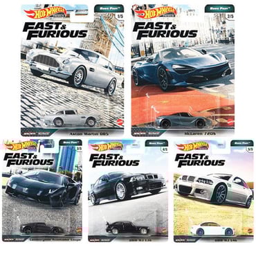 2020 Hot Wheels Fast & Furious Premium Euro Fast Set of 5