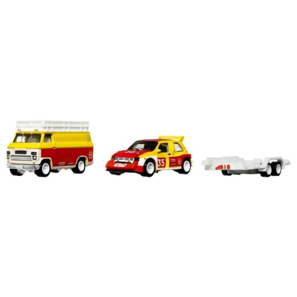 Hot Wheels Premium HCR29 Team Transport MG Metro 6R4 / HW Rally Hauler (#47)