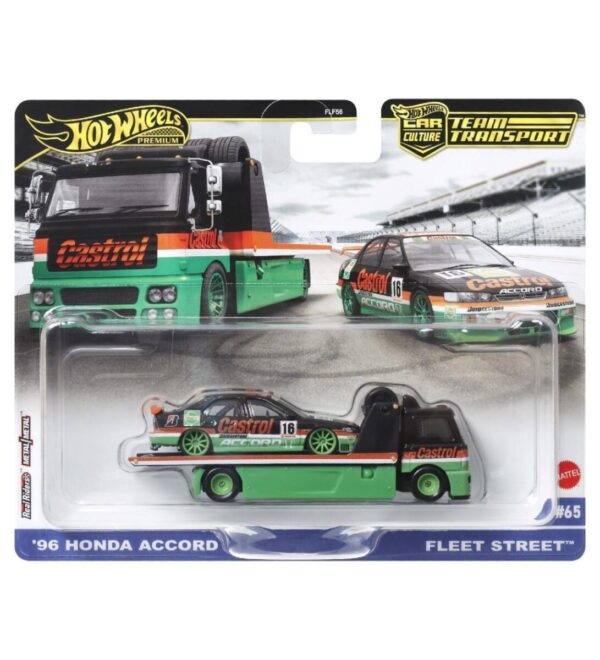 Hot Wheels Team Transport 2024 - Mix 2 96 Honda Accord- Fleet Street