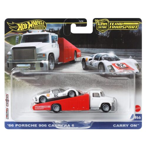 Hot Wheels Team Transport 2024 Mix 2-66 Porsche 906 Carrera 6 HRV47