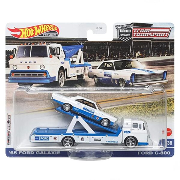 Hot Wheels '65 Ford Galaxie Ford C-800 - Team Transport