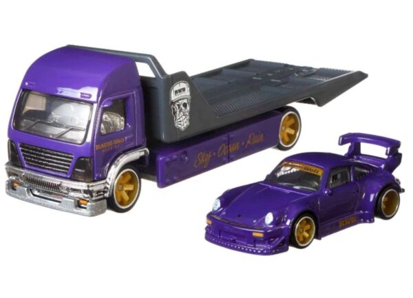 Hot Wheels Premium Team Transport #17 RWB Porsche 930 Aero Lift